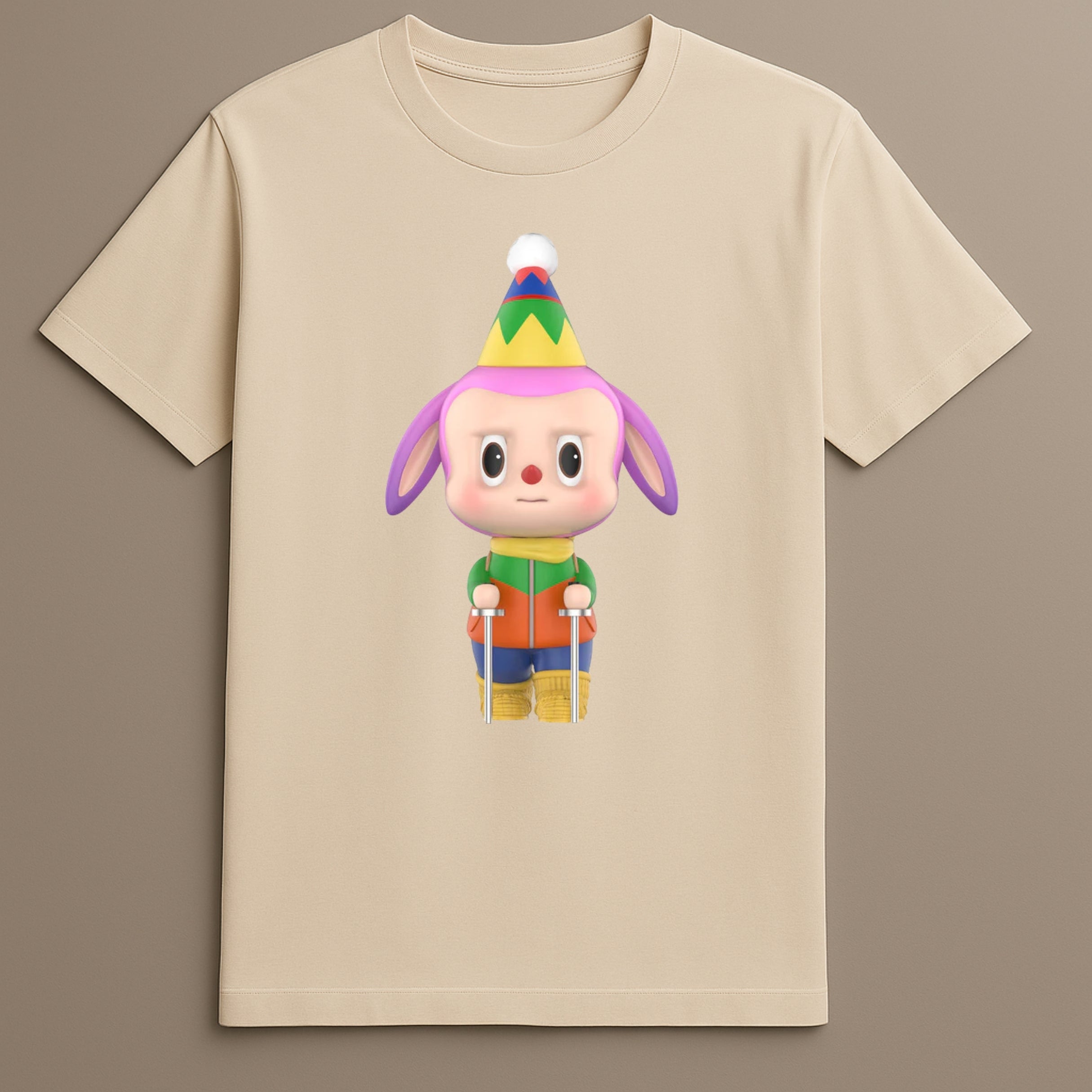 Camping series fantasy Labubu shirt