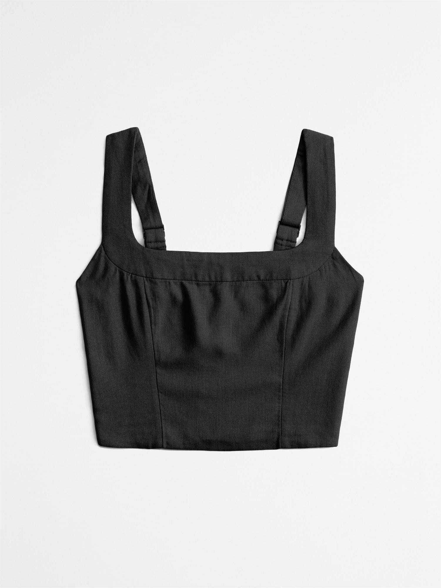 Tailored Linen Blend Set