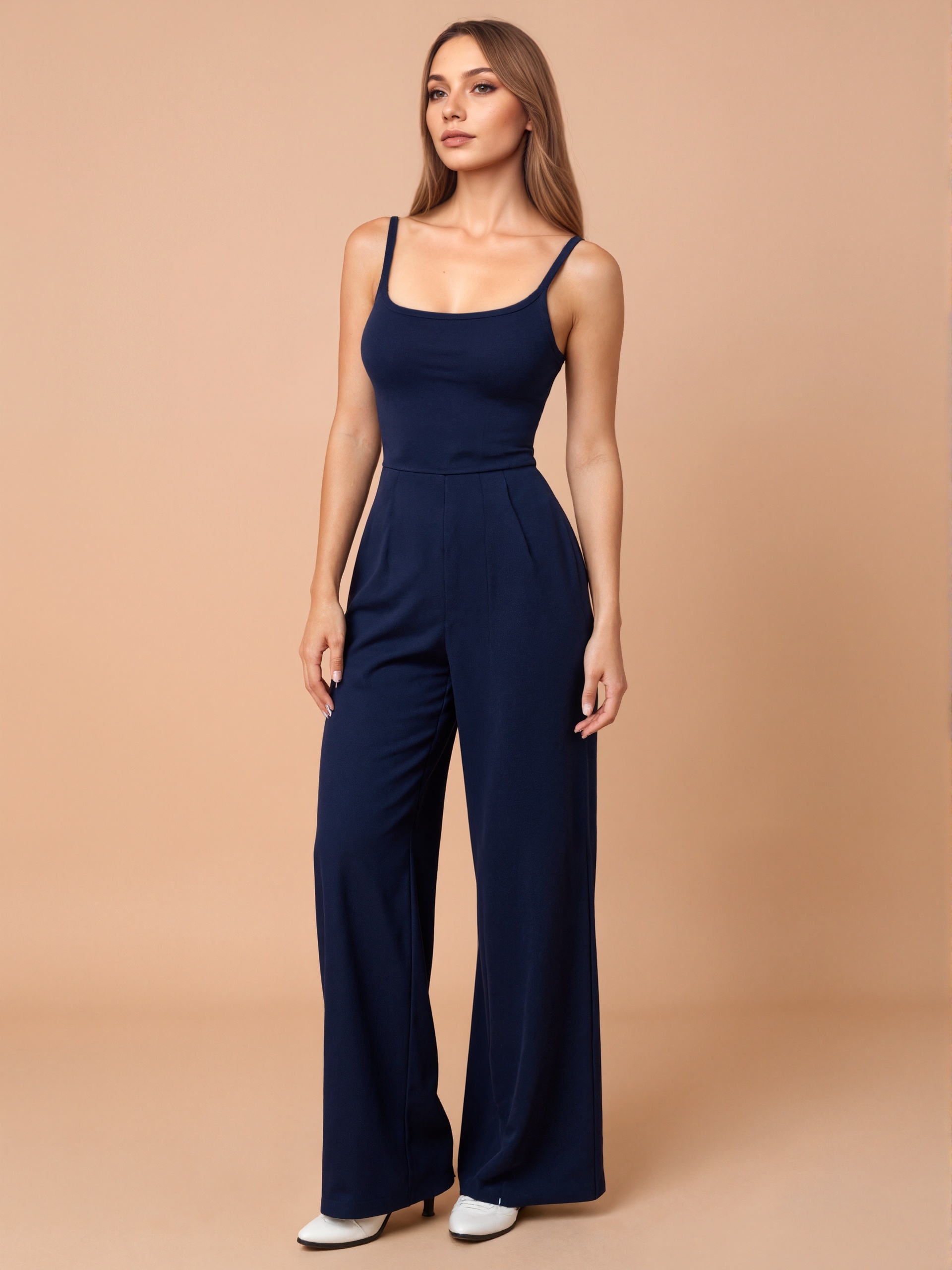 Minimalist Tailored Jumpsuit For Everyday Wear