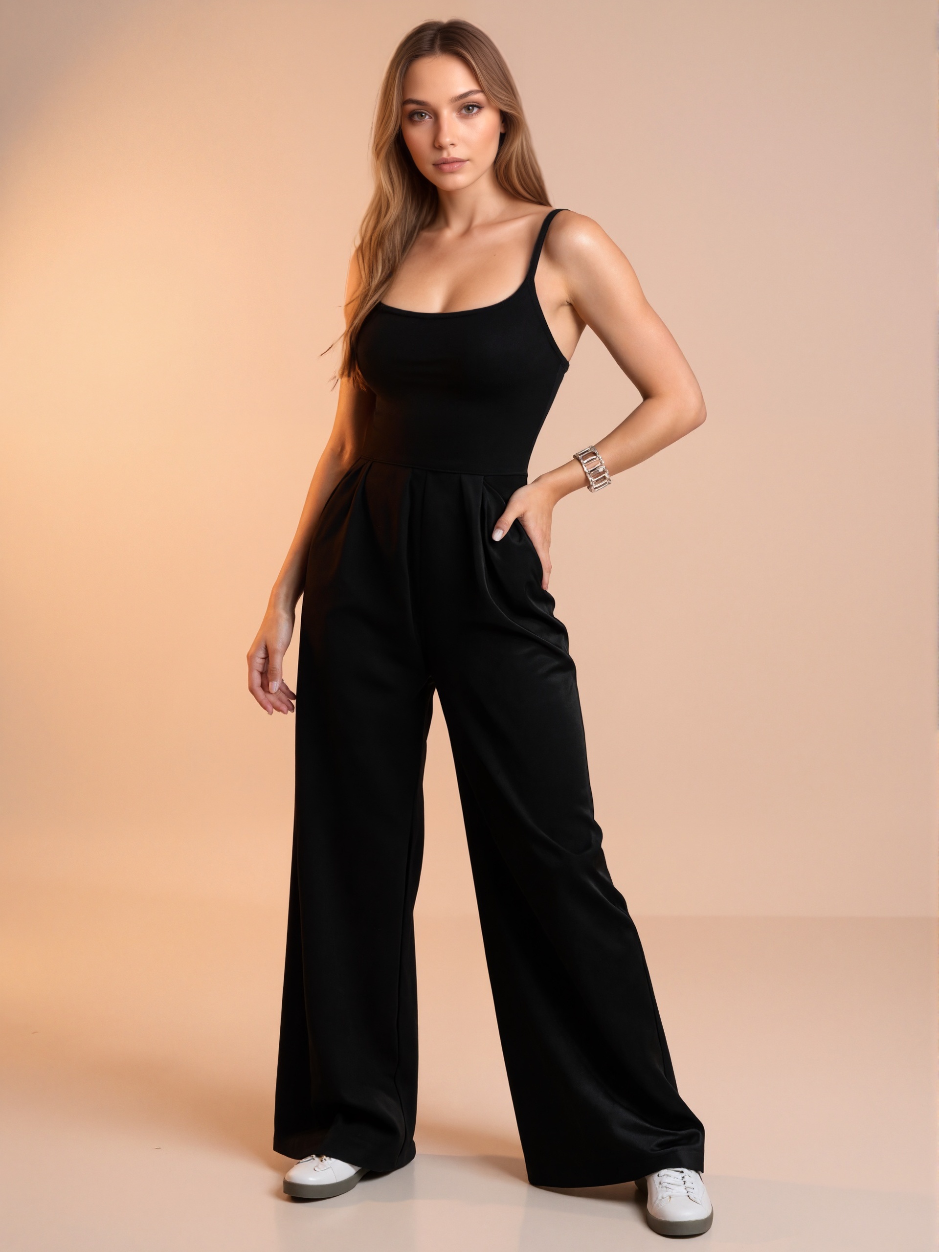 Minimalist Tailored Jumpsuit For Everyday Wear