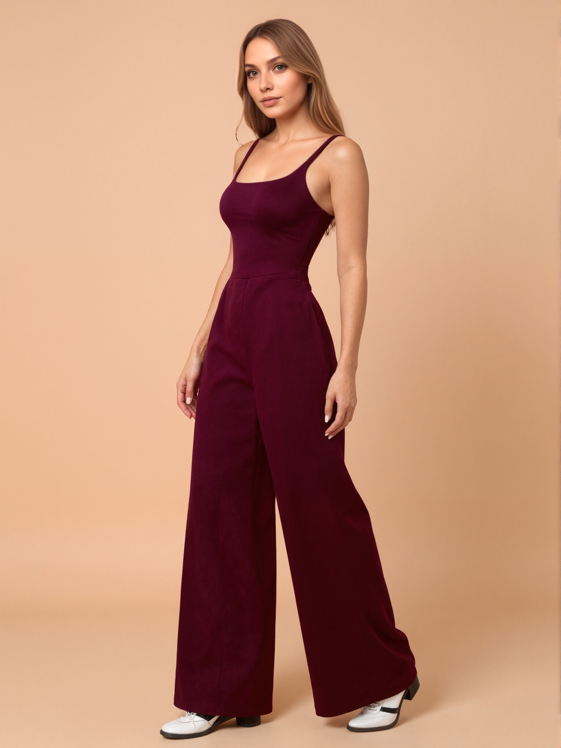 Minimalist Tailored Jumpsuit For Everyday Wear