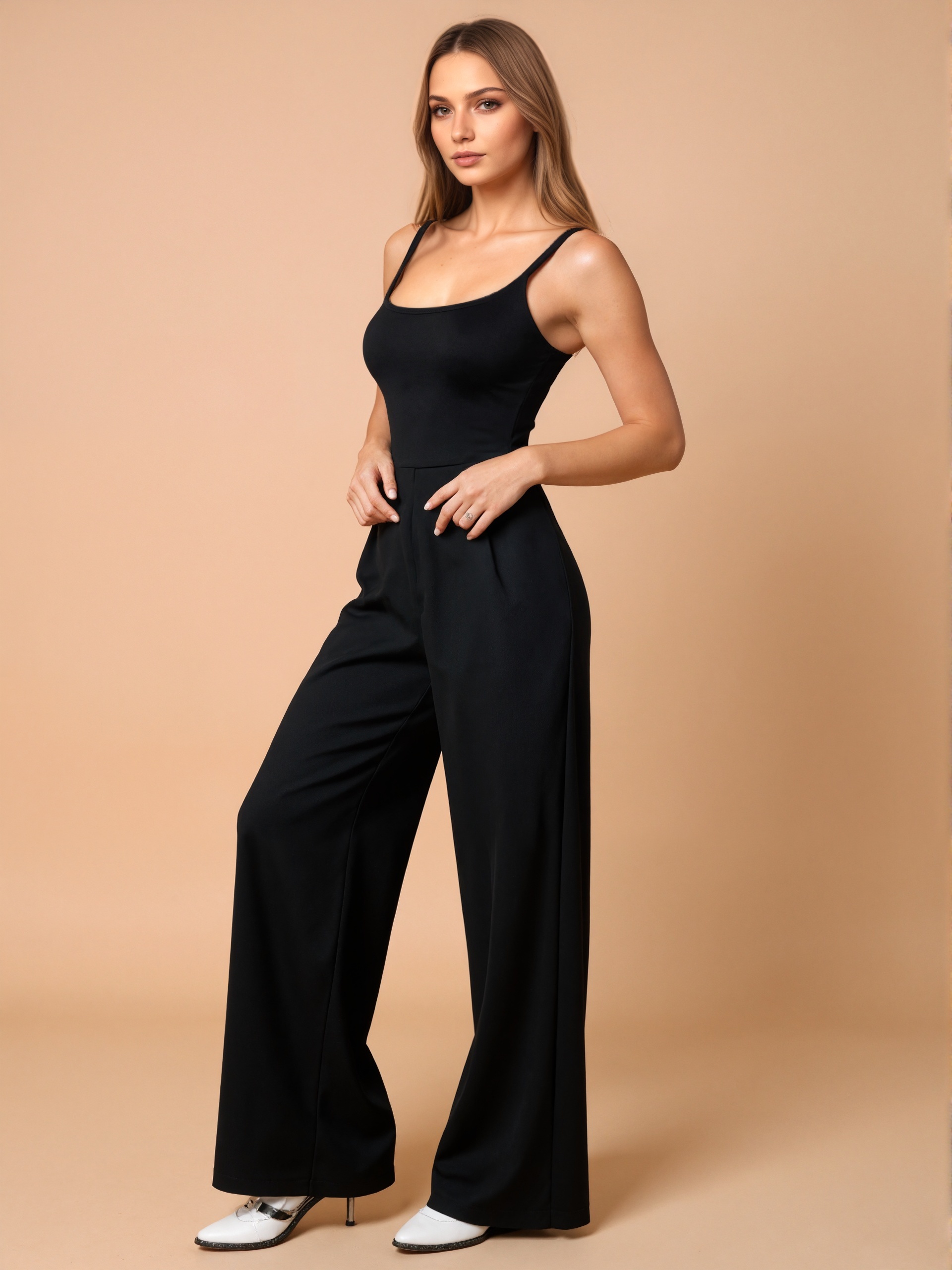 Minimalist Tailored Jumpsuit For Everyday Wear
