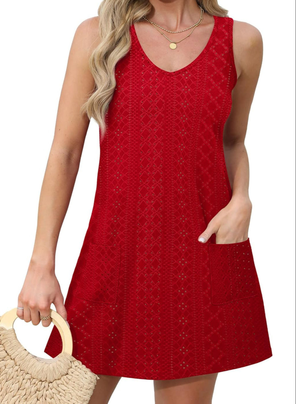 Loose Casual Pocket Sundress For Beach Days And Summer Outings