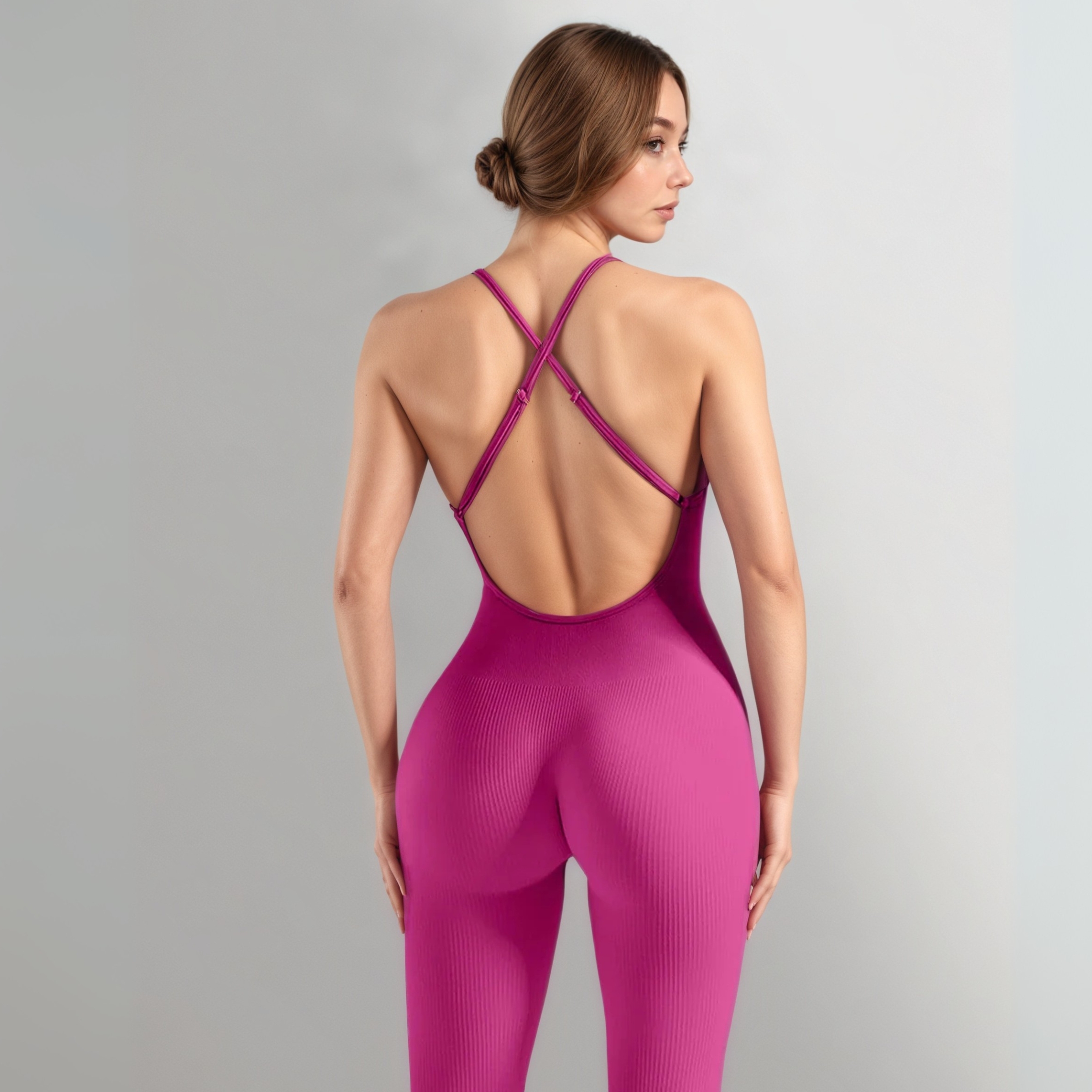 One Piece Summer Streetwear Sports Jumpsuit For Women