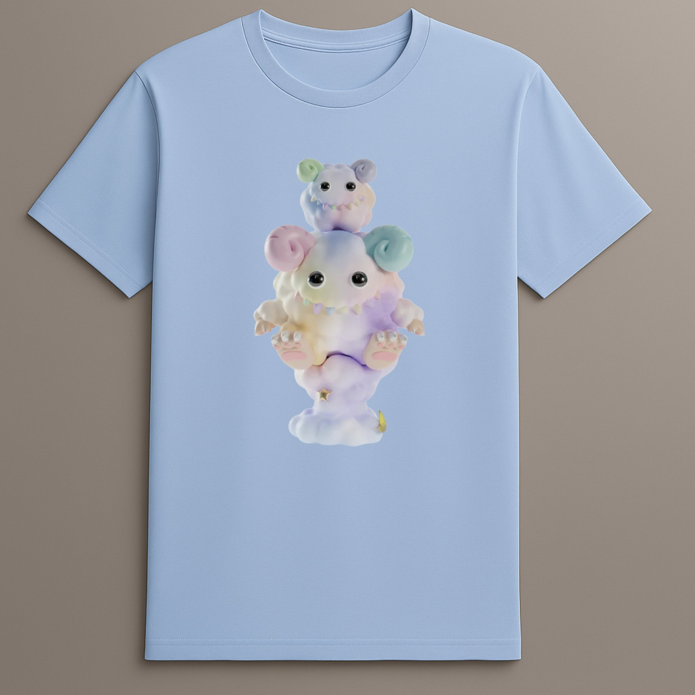 Pastel fantasy characters