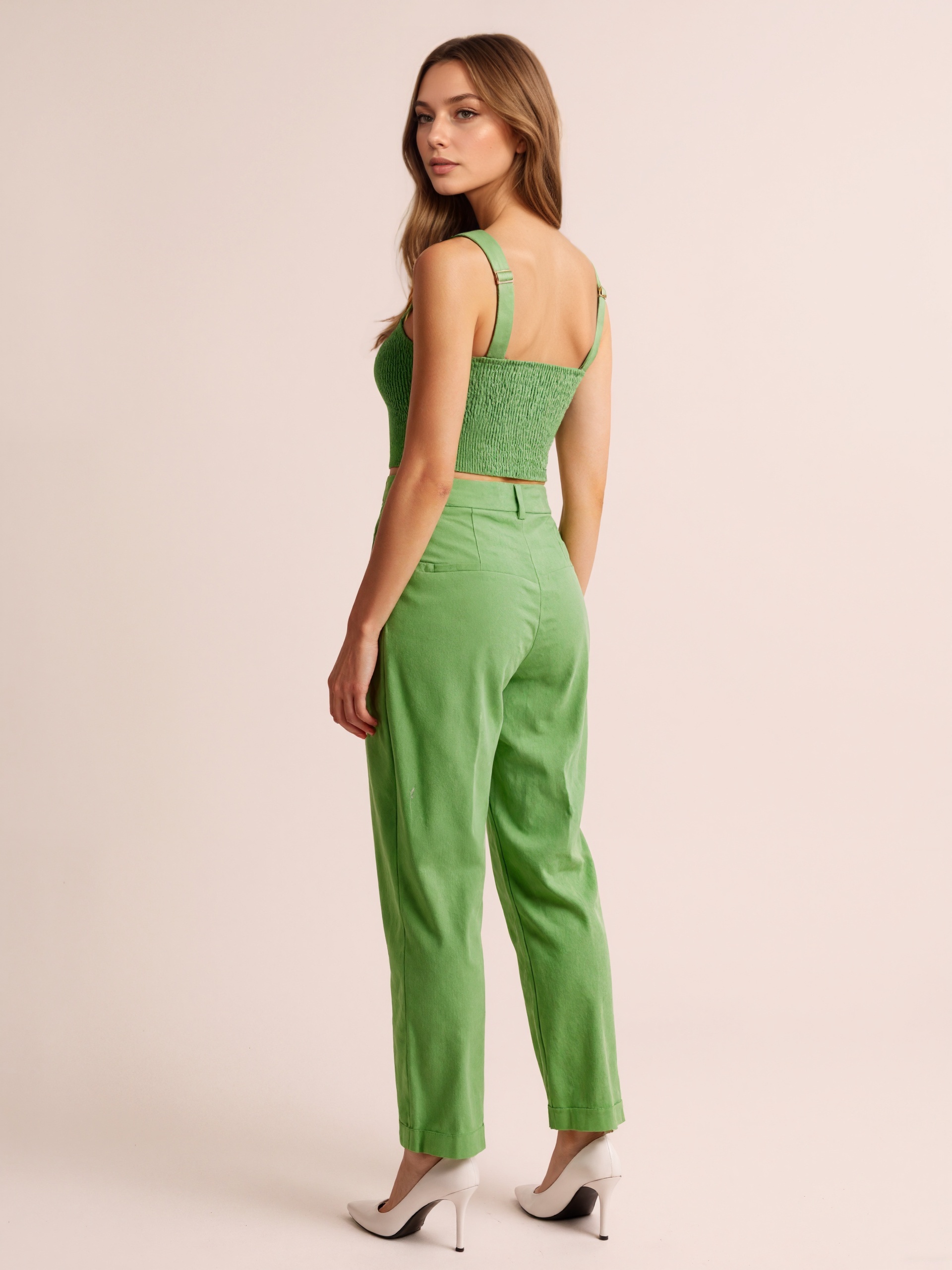 Tailored Linen Mix Set