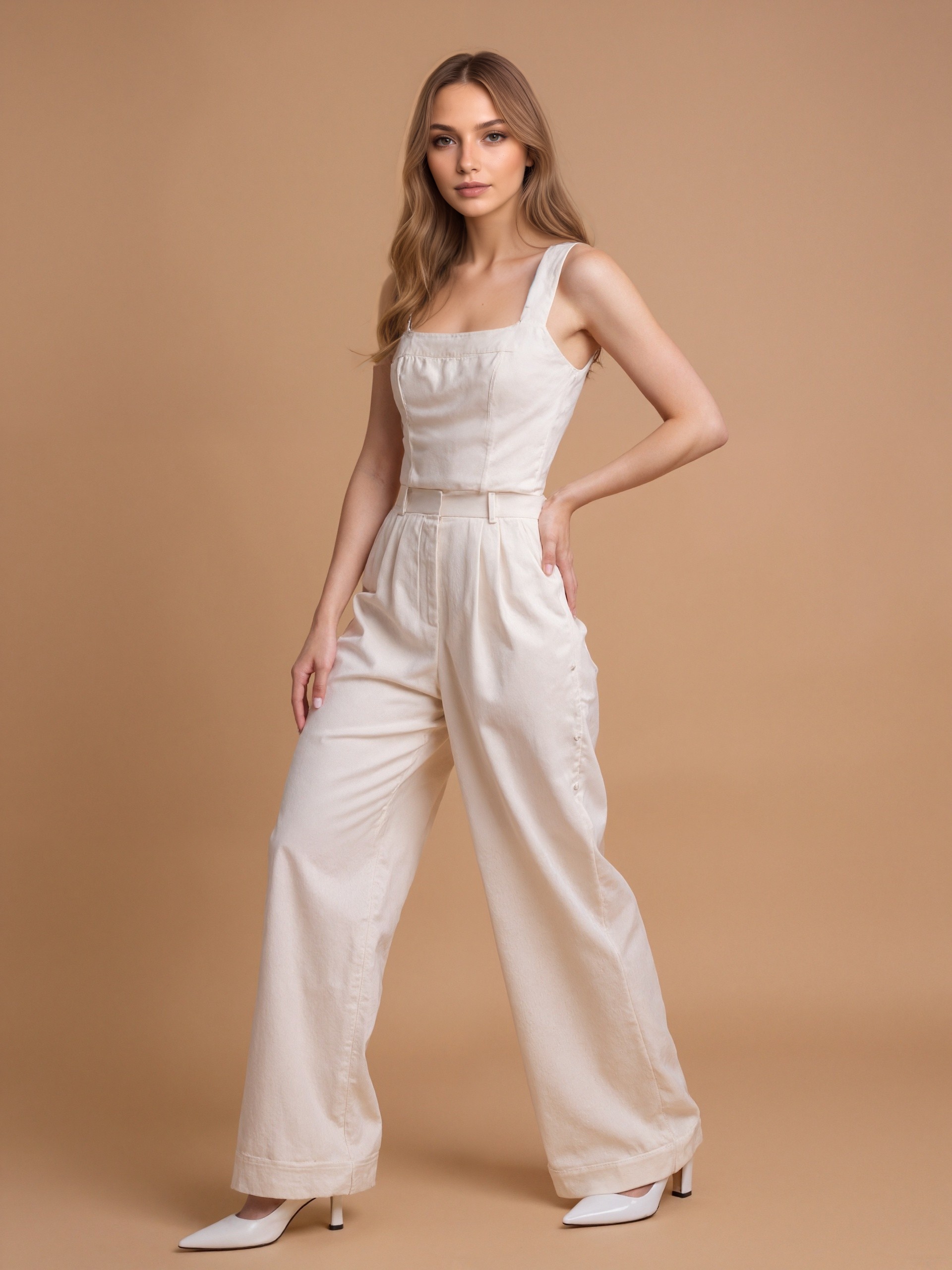 Tailored Linen Mix Set