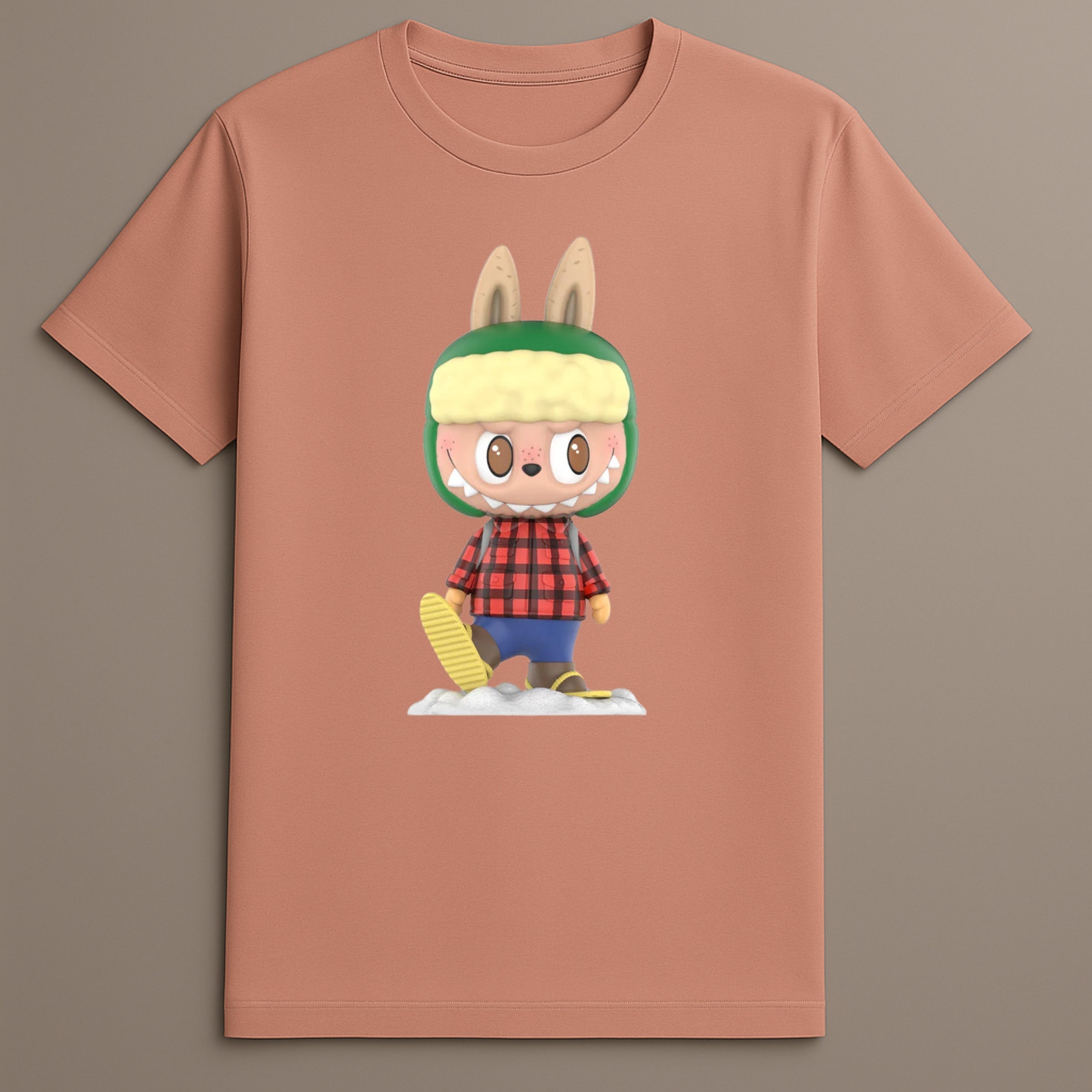 Winter explorer Labubu t-shirt design