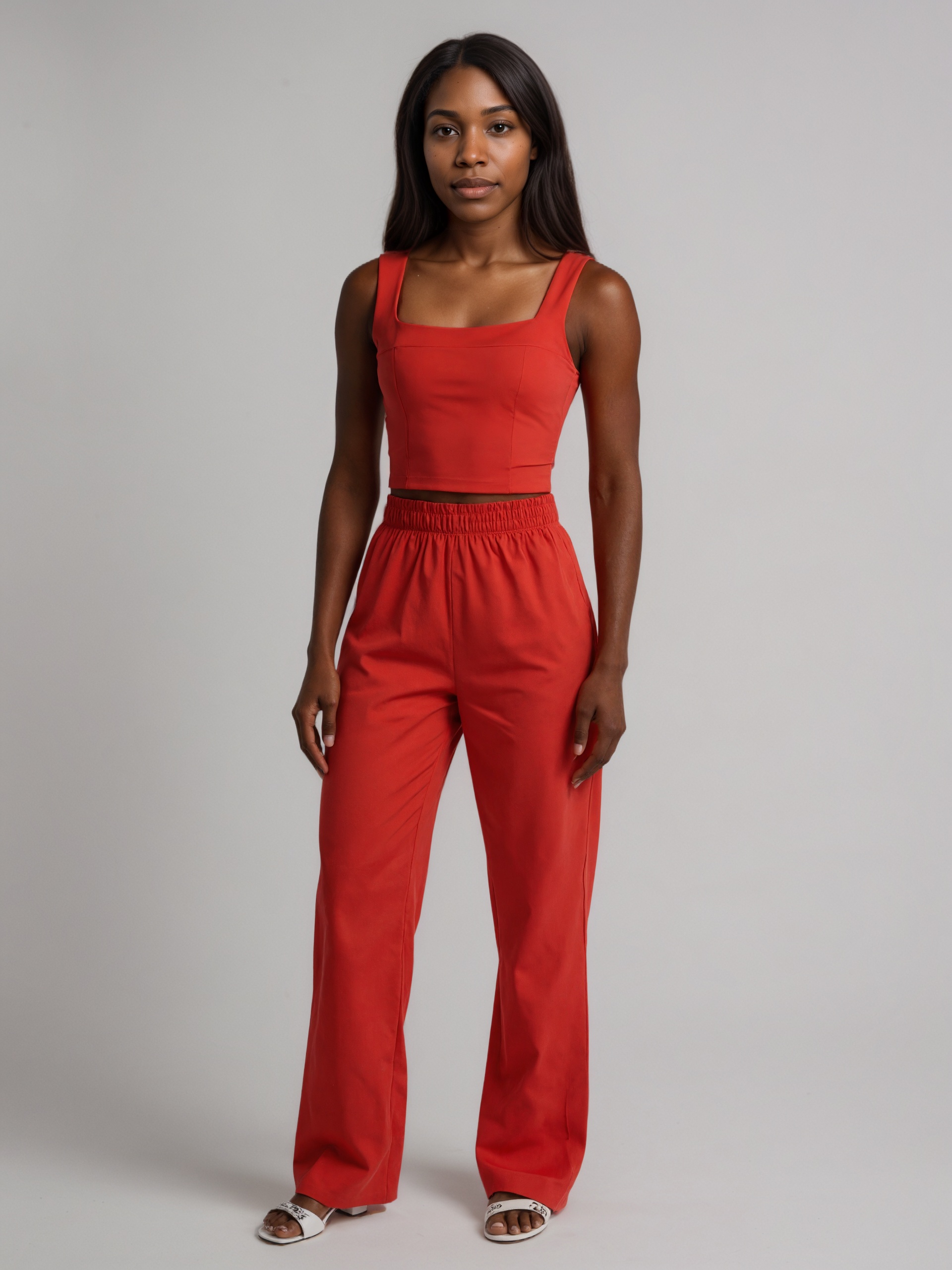 Two Piece Linen Summer Set