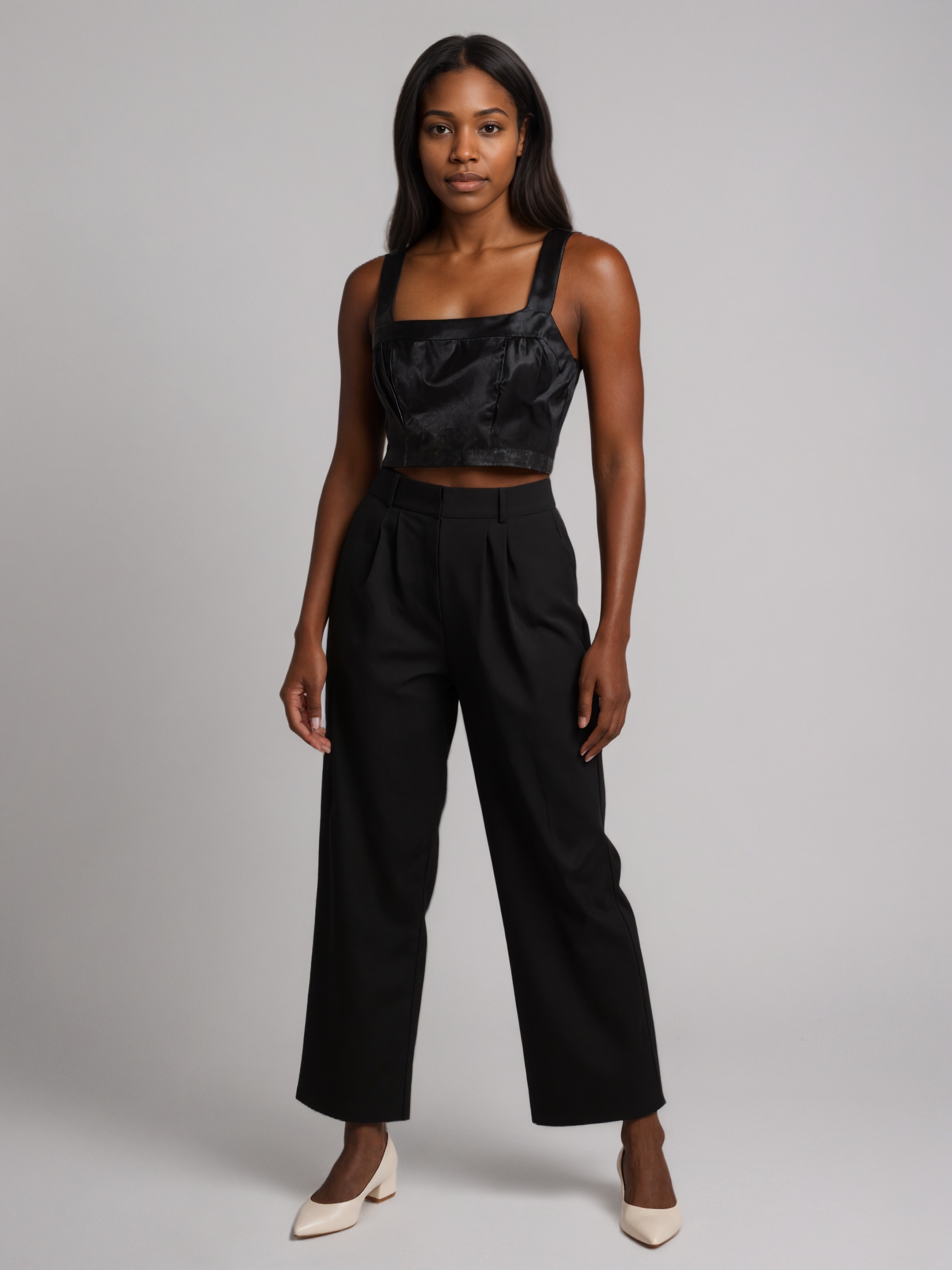 Two Piece Linen Summer Set