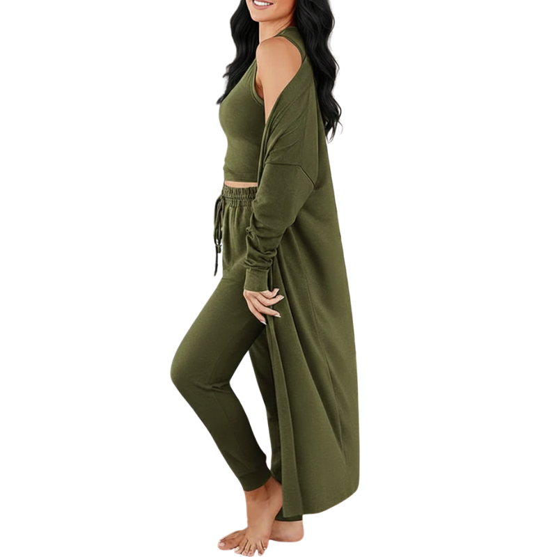 3 Piece Lounge Sets For Women Airport Travel Vacation Outfits