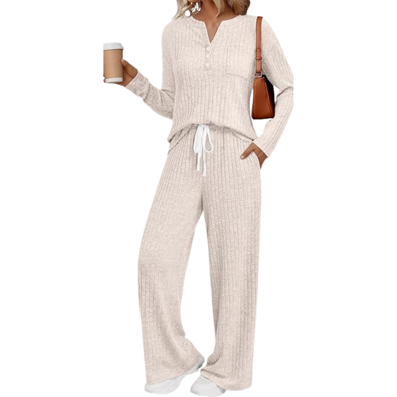 Womens 2 Piece Lounge Sets Matching Airport Travel Outfits