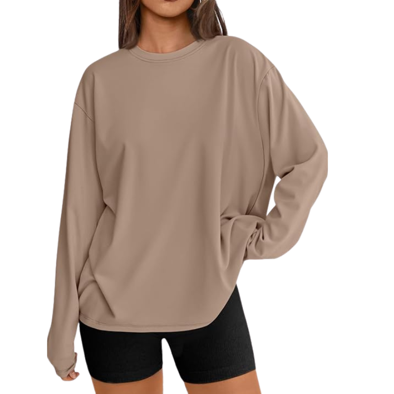Womens Oversized Long Sleeve T Shirts