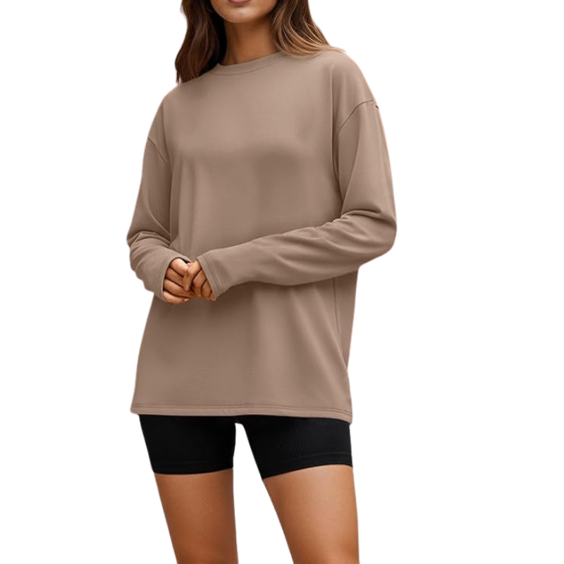 Womens Oversized Long Sleeve T Shirts