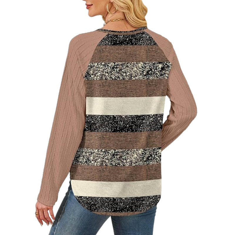 Sweatshirt For Women Long Sleeve Shirts Crewneck Sweaters Fall Fashion Outfits