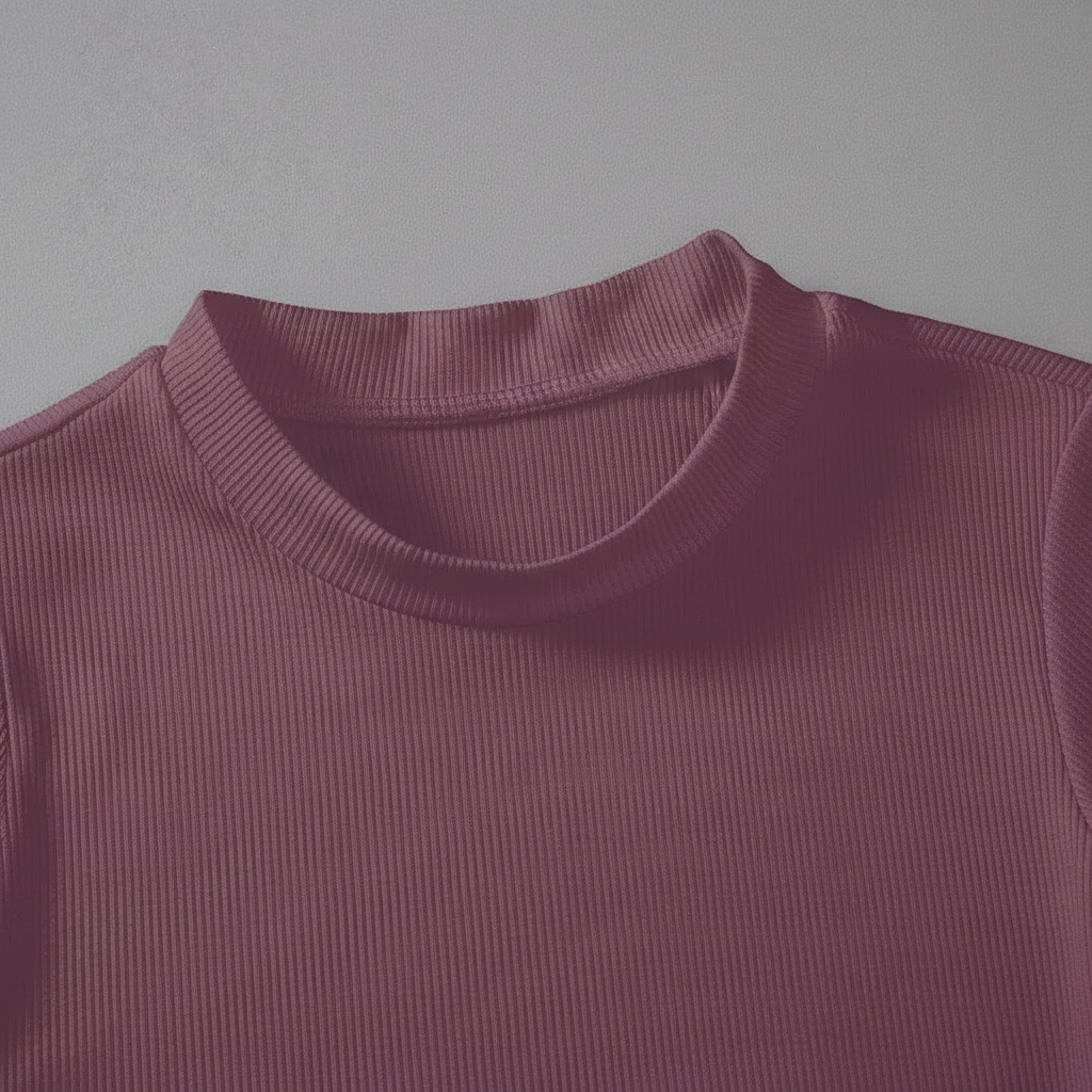 Solid Mock Neck Slim Fit Bodysuit