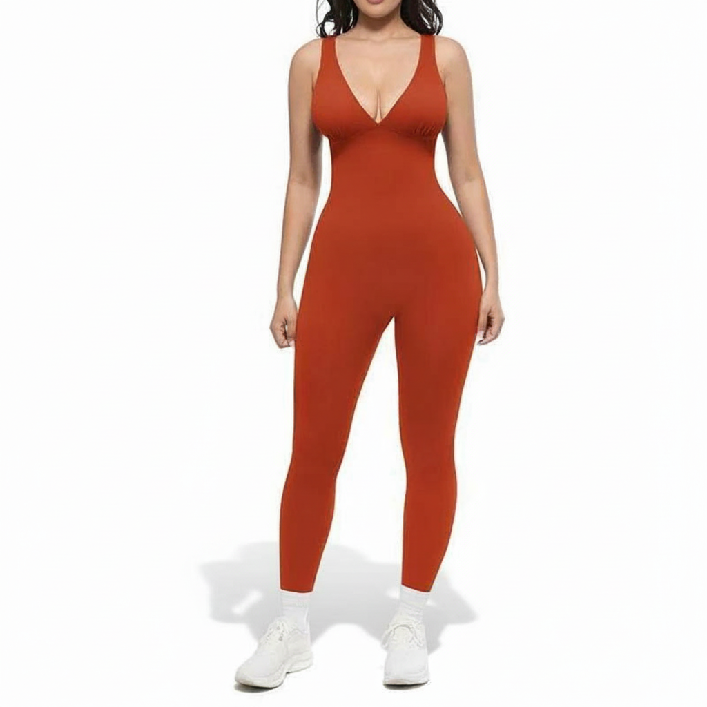 High Stretch One Piece Fitness Yoga Jumpsuit