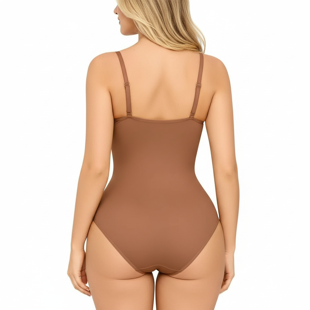 Seamless Thong Bodysuit Comfort Jumpsuit