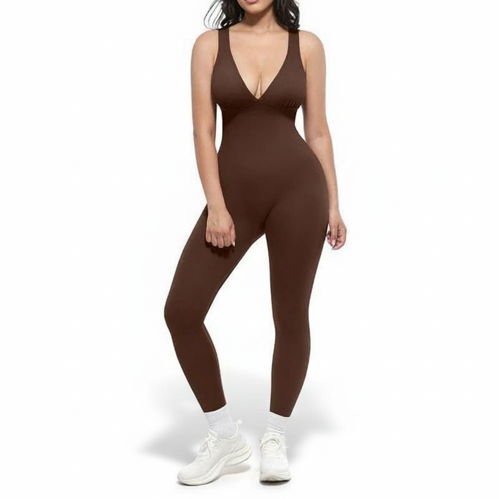 High Stretch One Piece Fitness Yoga Jumpsuit