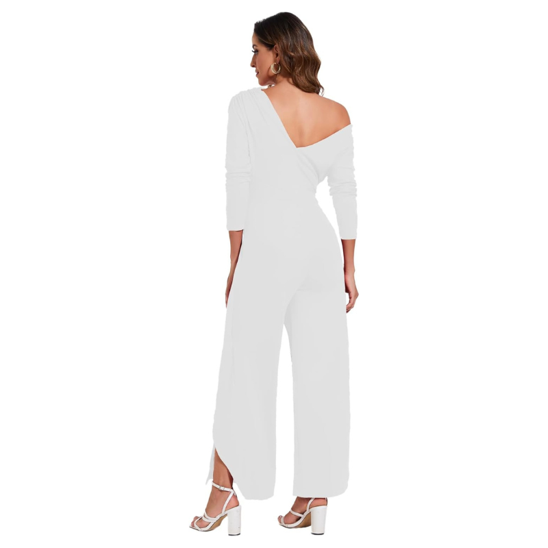 Long Sleeves Wide Length Jumpsuits