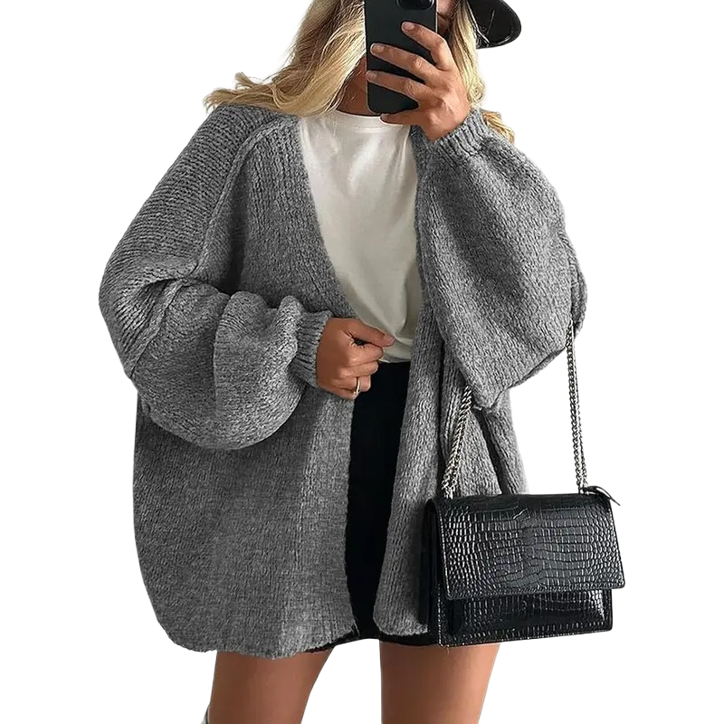 Oversized Cardigan Sweater for Women
