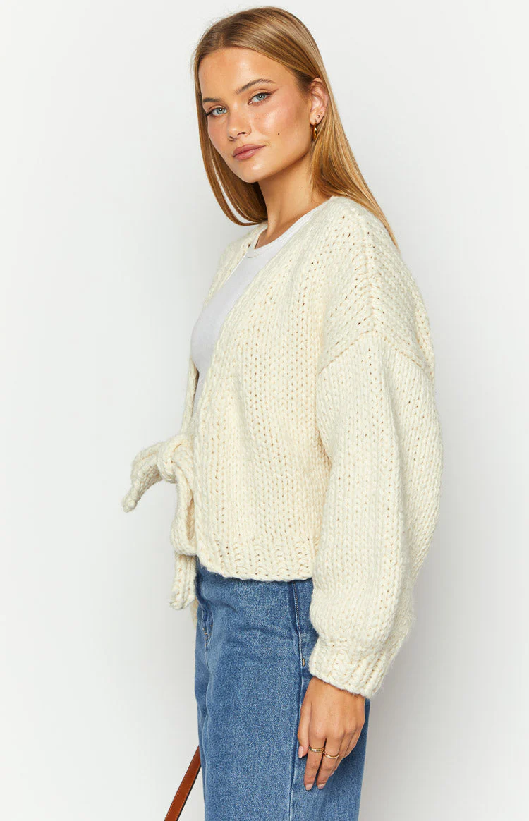 Cozy Holiday Knit Sweater For Casual Outfits