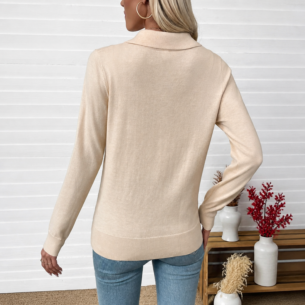 Casual Wool Blend Lightweight Front Cardigan With Button For Women