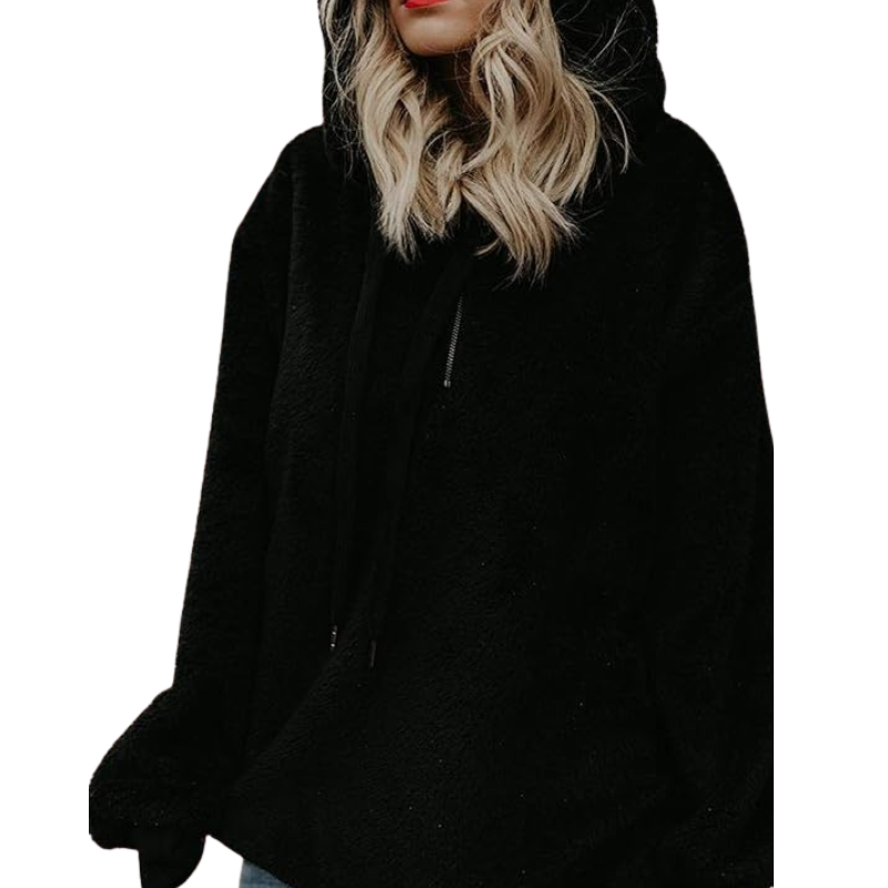 Century Star Womens Fuzzy Hoodies Pullover Sport Hoodie