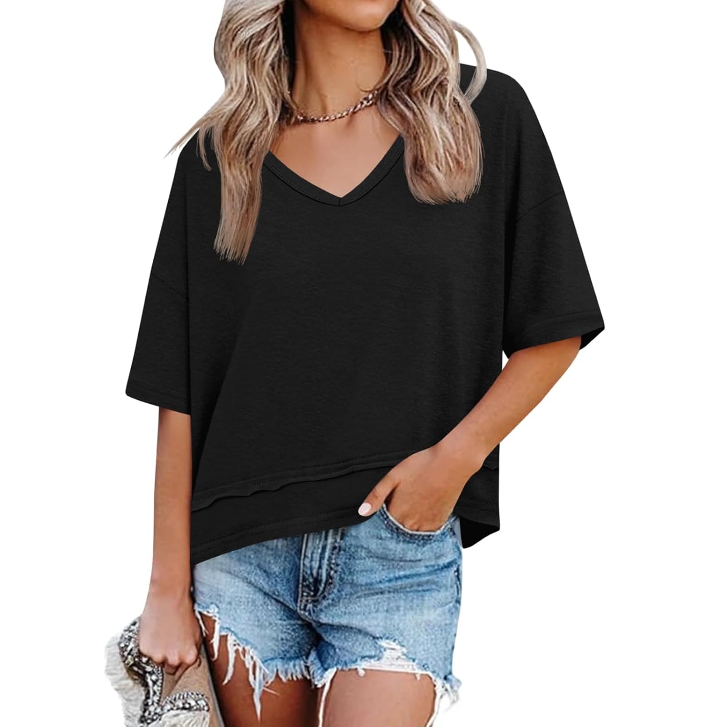 Casual Short Sleeve Tops For Women