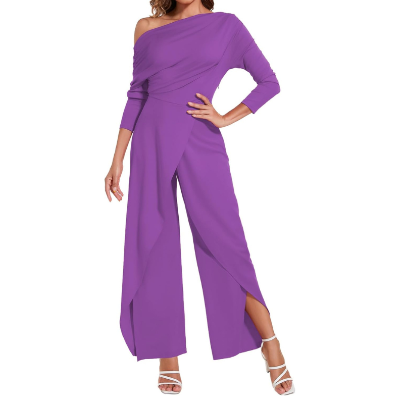 Long Sleeves Wide Length Jumpsuits