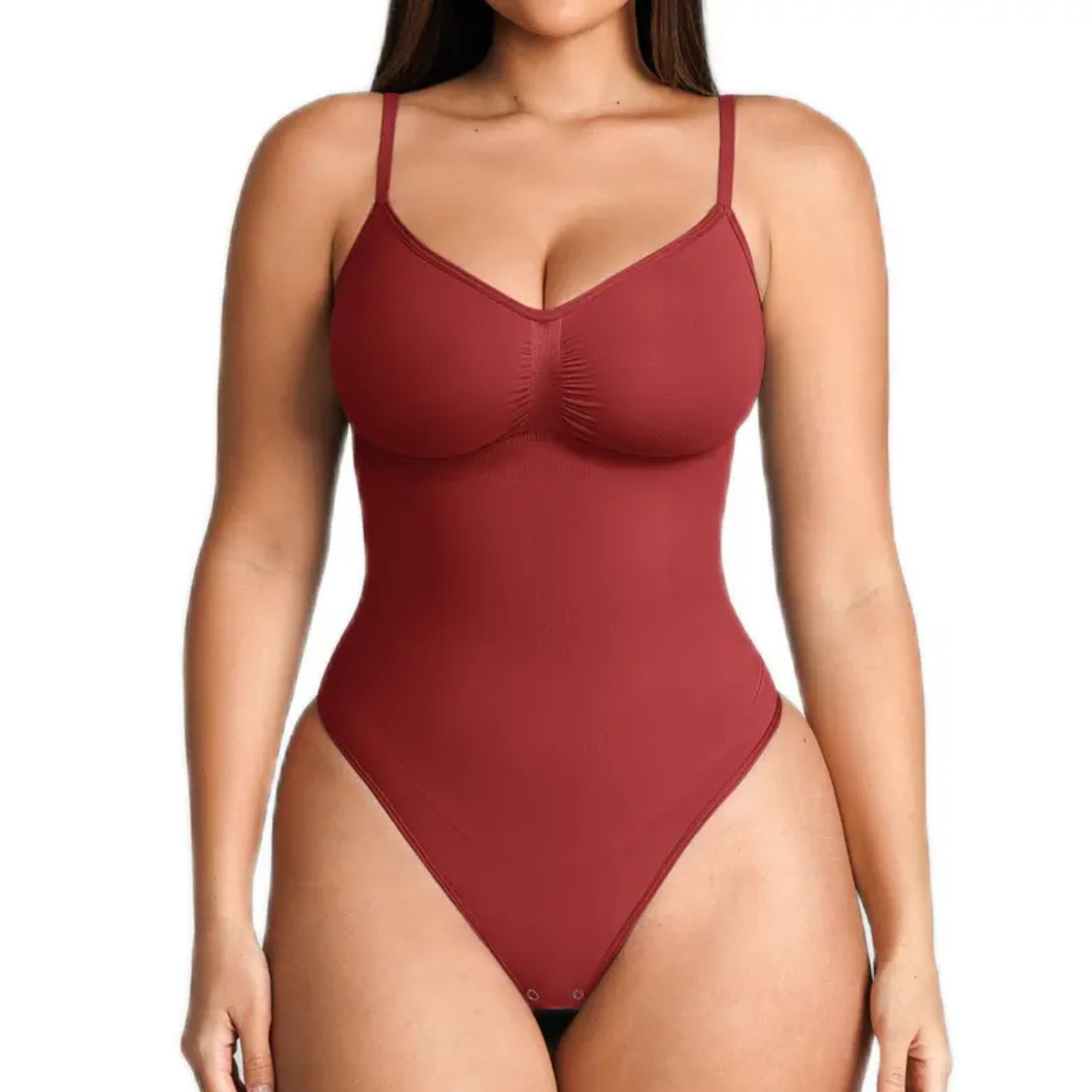 Seamless Thong Bodysuit Comfort Jumpsuit