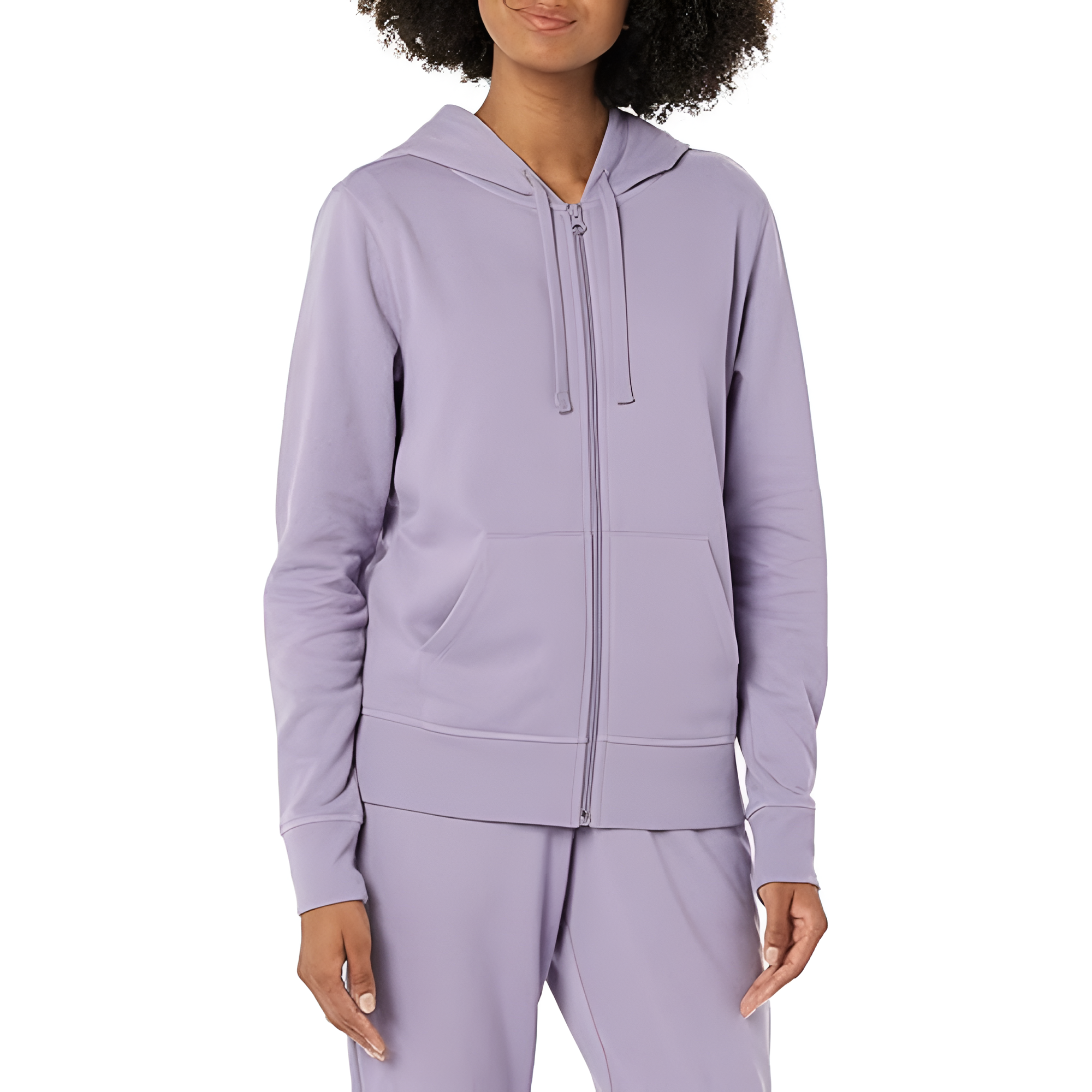 Full Zip Fleece Hoodie For Women