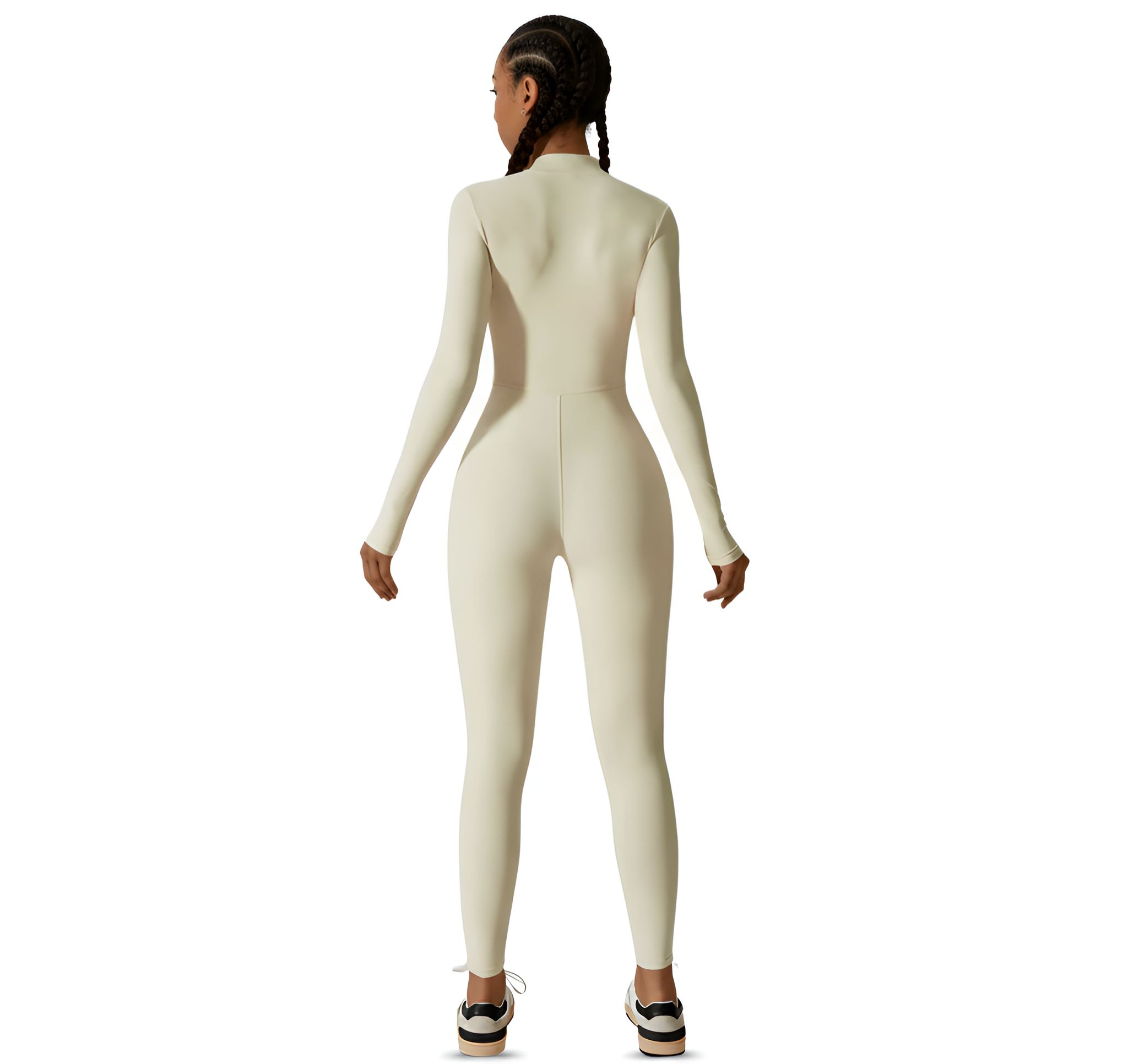 Long Sleeve Sports Jumpsuit For Women