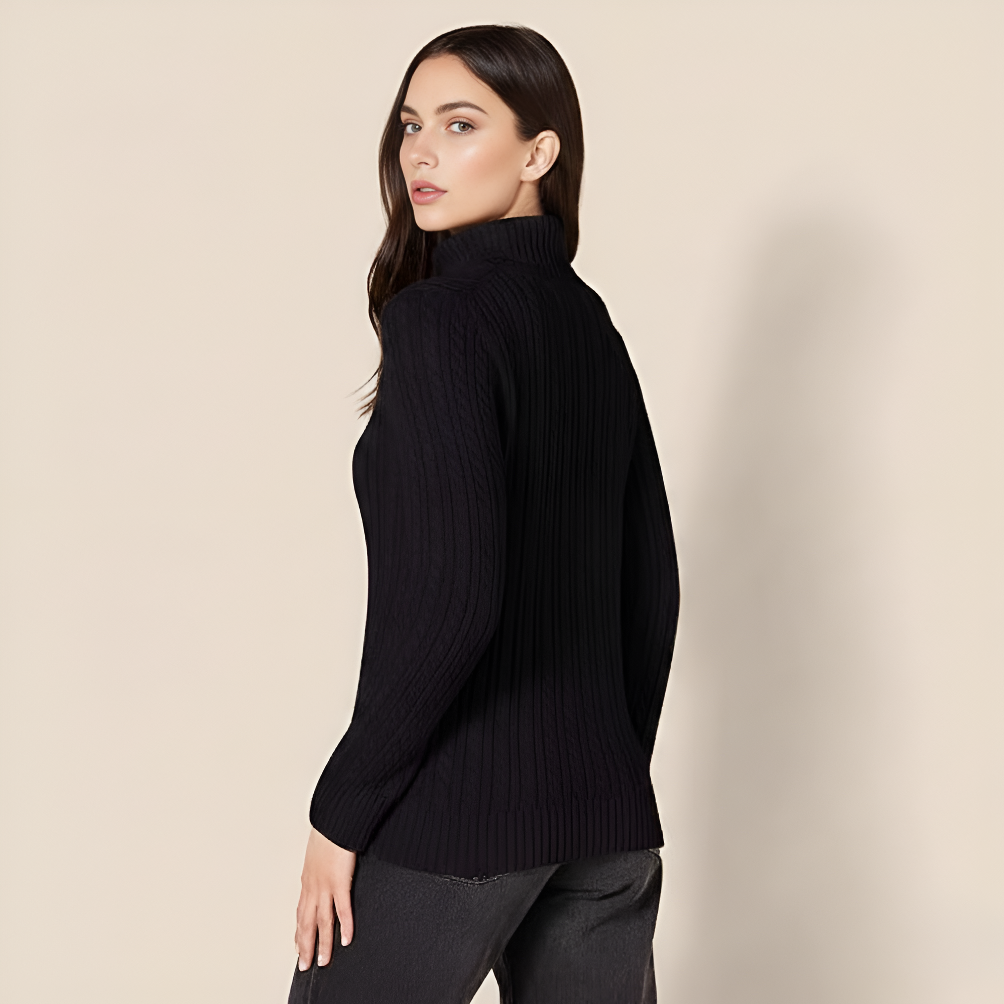 Classic Fisherman Cable Knit Sweater