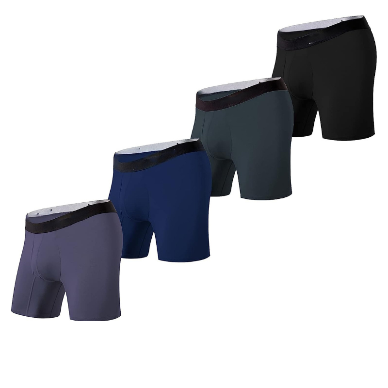 Assorted Solid Patterned Boxer Briefs