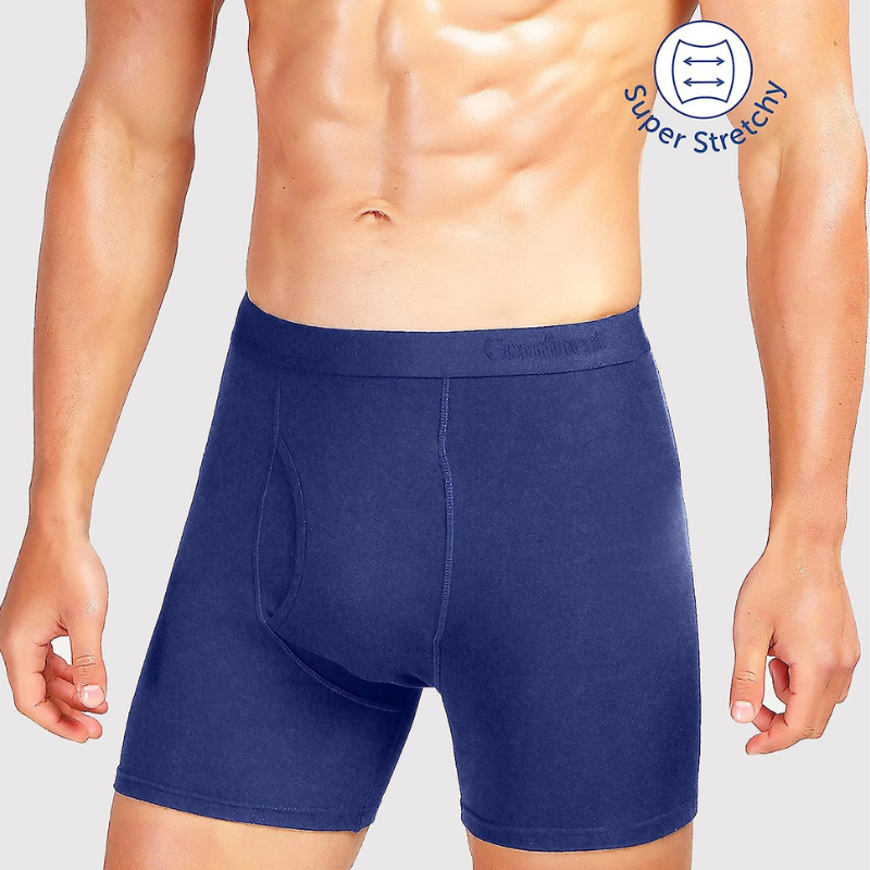 5 Piece Dual Colored Boxer Briefs Underwear Set