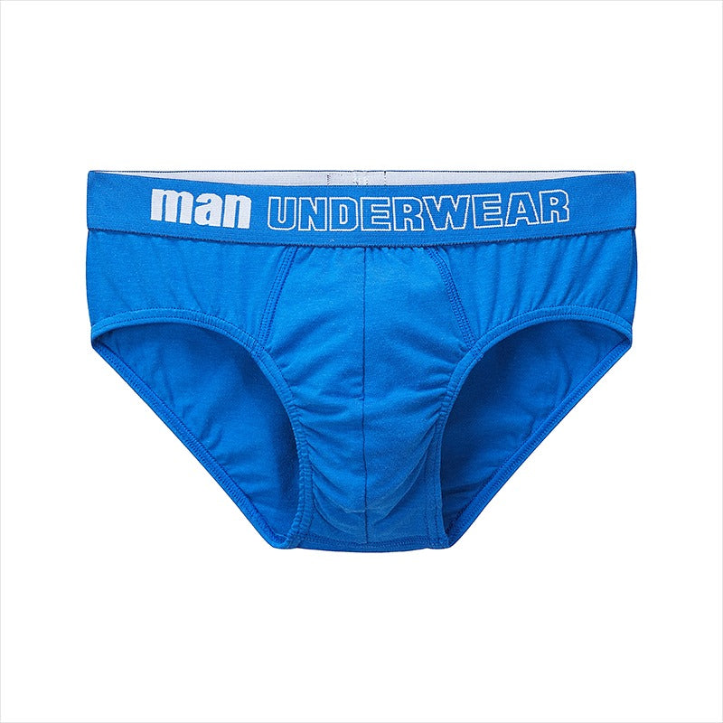 Men's Cotton Solid Underpants Briefs