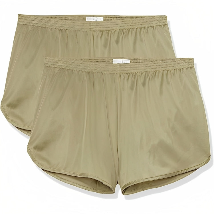 Men's Classic Ranger Style Running Shorts - 2 Pack (Solid Colors)