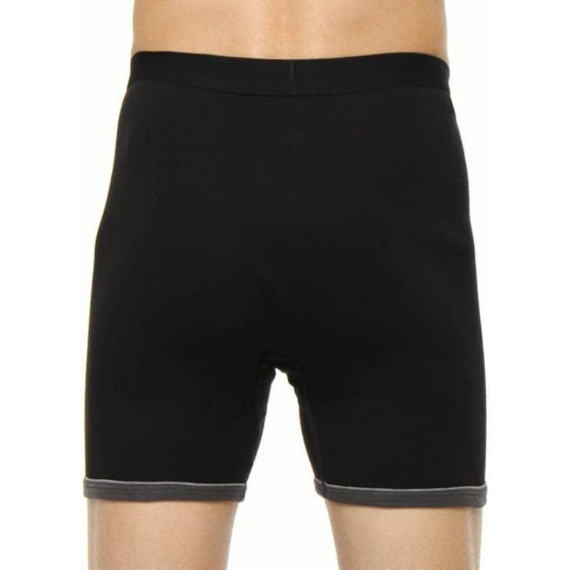 Plain Breathable Cotton Boxer Briefs