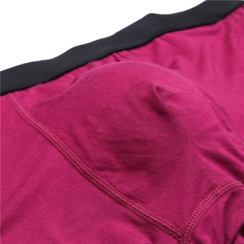 Men's Solid Comfortable Underwear 6 Pack