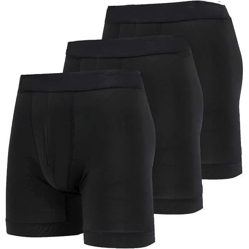 Pack Of 3 Solid Boxer Briefs