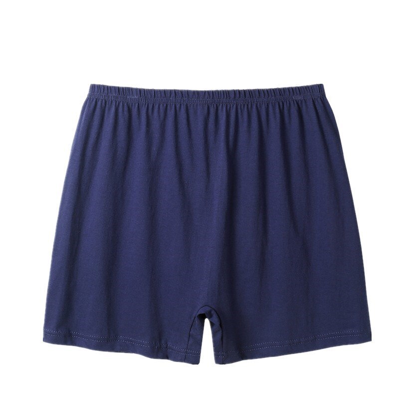 Men’s Cotton Boxer Shorts 4 Pack Solid Colors