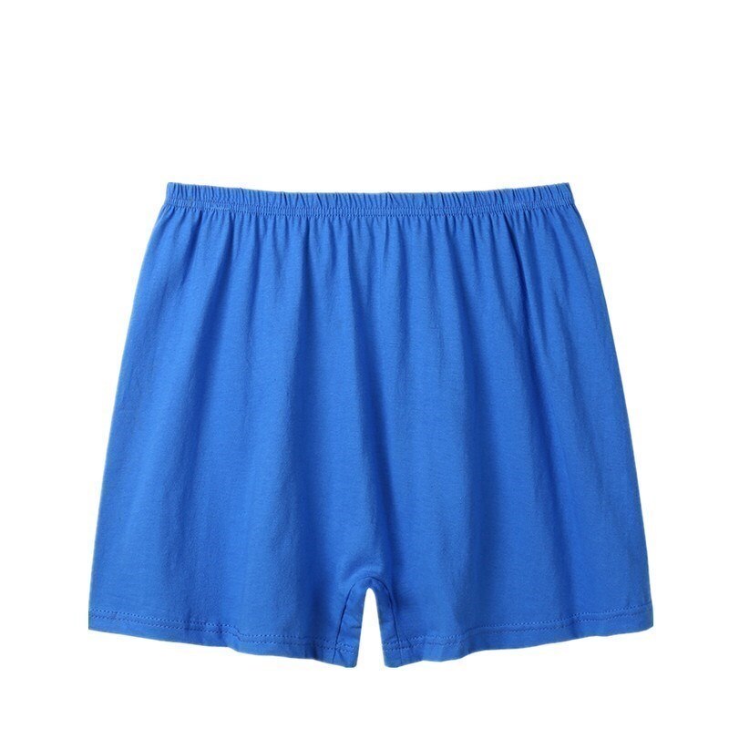 Men’s Cotton Boxer Shorts 4 Pack Solid Colors
