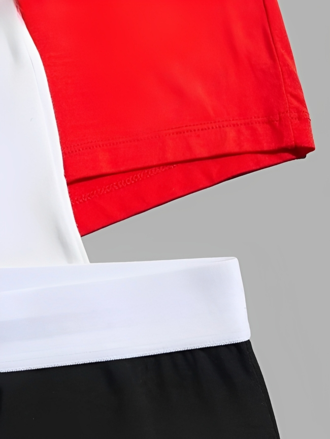 Pack Of 5 Solid Plain Boxer Briefs