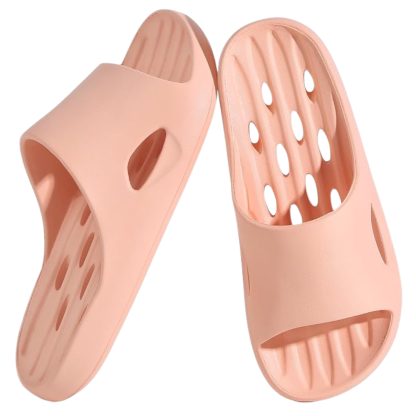Quick Dry Non Slip Men and Women Bath Slippers with Holes