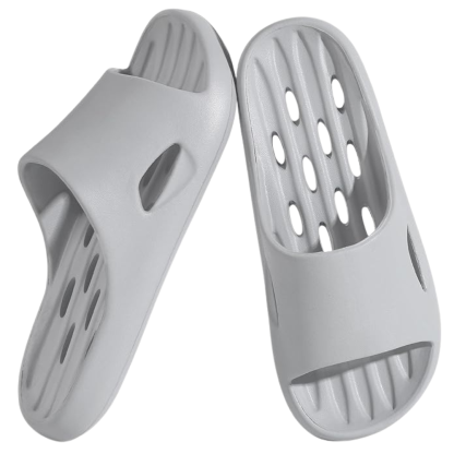 Quick Dry Non Slip Men and Women Bath Slippers with Holes