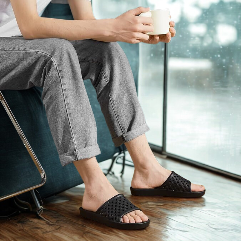 Non Slip Men and Women Quick Dry Bath Slippers