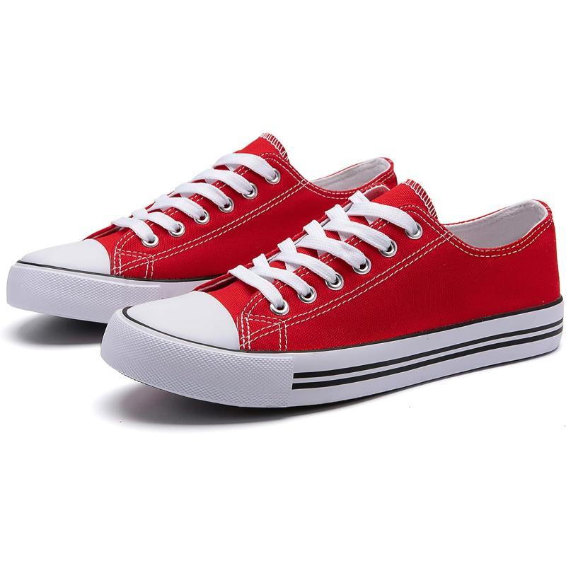 Traditional Canvas Lace Up Trainer For Men