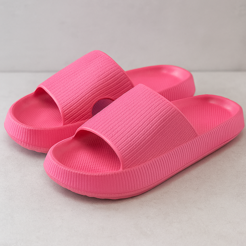Non Slip Pillow House Slippers For Women And Men