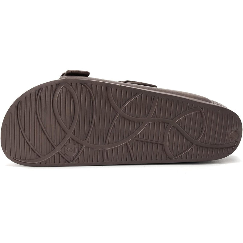 Adjustable Double Buckle Comfort Sandal